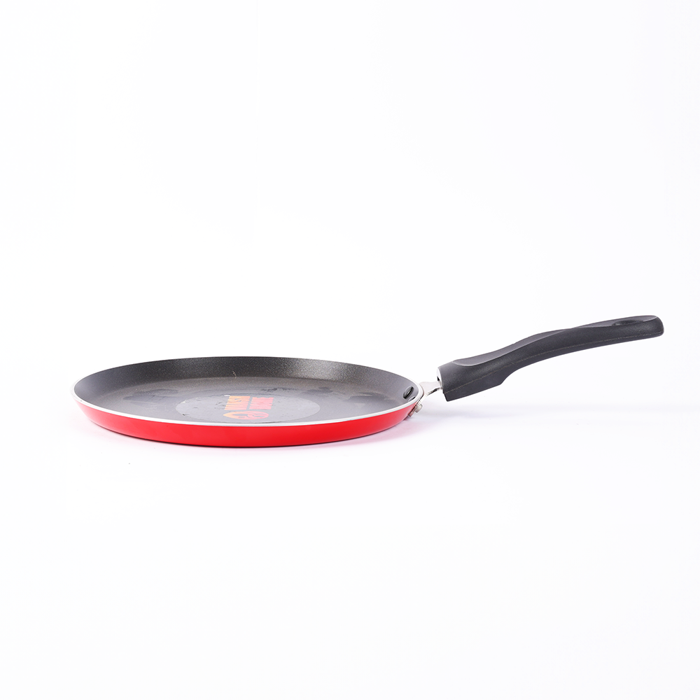 Vansh Homes Premium Non-Stick Dosa Tawa – Red | Heavy-Duty Build | Even Heat Distribution | 1-Year Warranty
