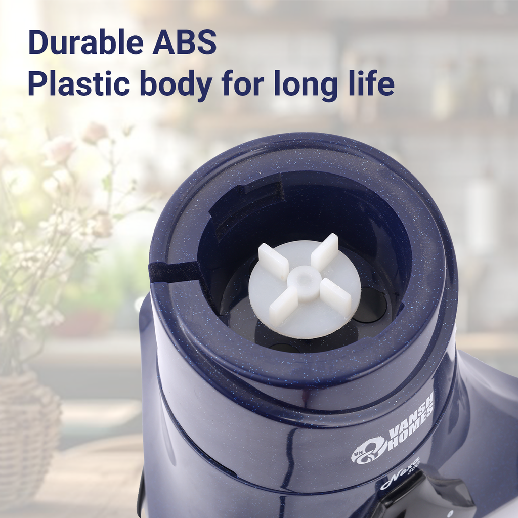 Vansh Home Appliances 2-Jar Mixer Grinder | 600W Powerful Motor | Stainless Steel Jars | Multi-Purpose Grinding & Blending | ISI Certified | Kitchen Essential