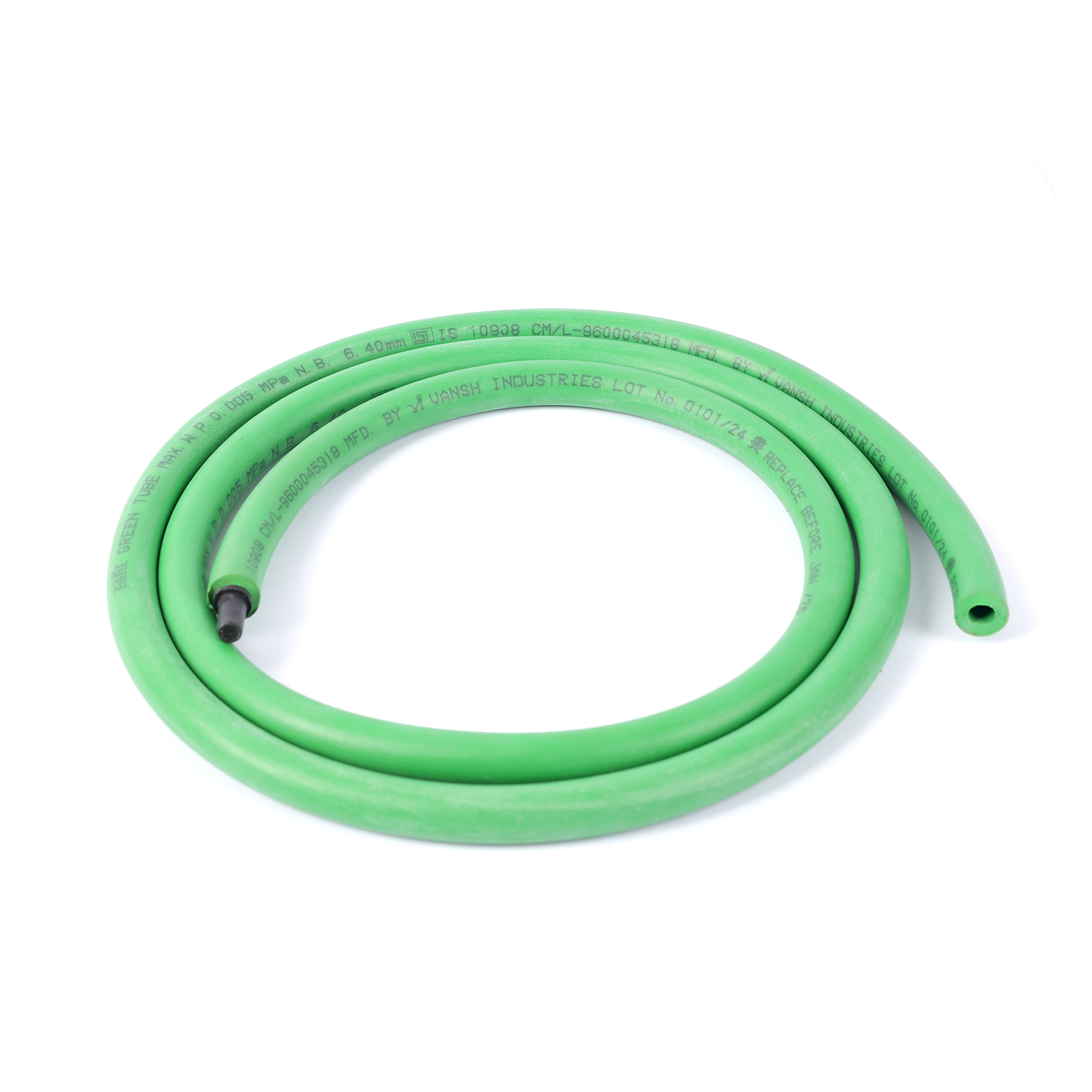Lpg Hose Pipeansh Homes LPG Gas Hose Pipe | 1.5 Meter Standard Gas Pipe | High-Quality Rubber | ISI-Like Safety | Compatible with All Gas Stoves & Regulators | 5-Year Warranty (VI-LH-10)