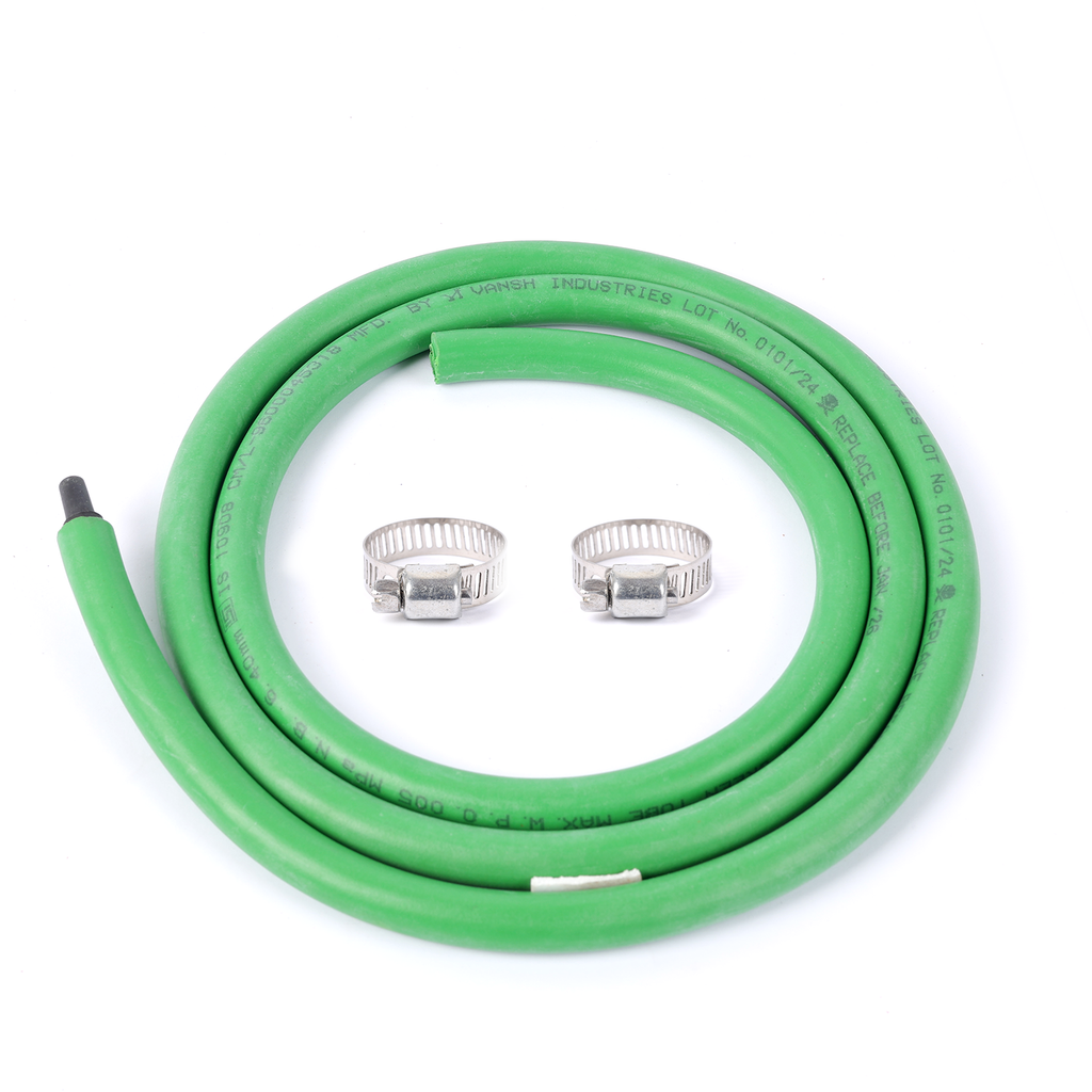 Vansh Homes Green Gas Pipe (12M / 15M / 30M / 50M) | Heavy Duty LPG Gas Hose for Kitchen Stove | Leak Proof & Heat Resistant | For Home & Commercial Use 5 Year Manufacturer Warranty