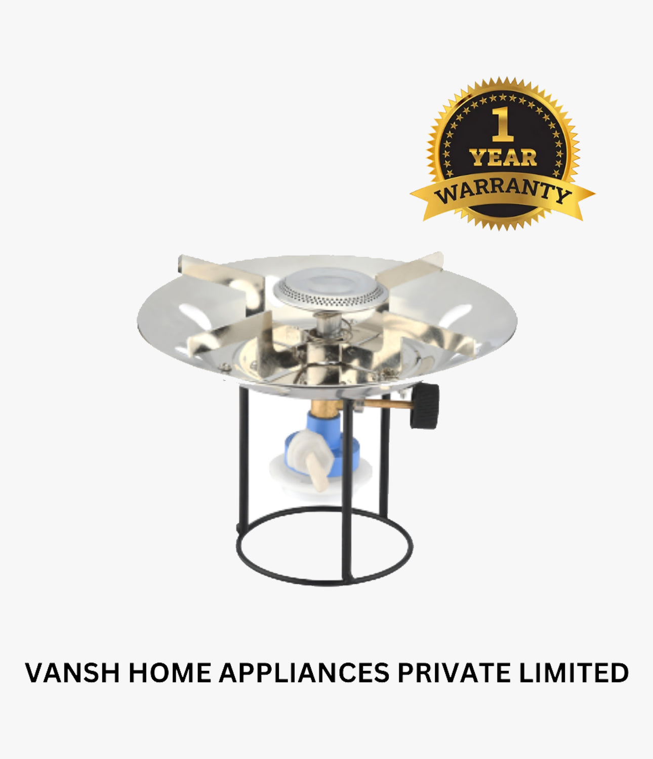 Vansh Homes LPG Cooktop With Nylon Knob Gas Stove