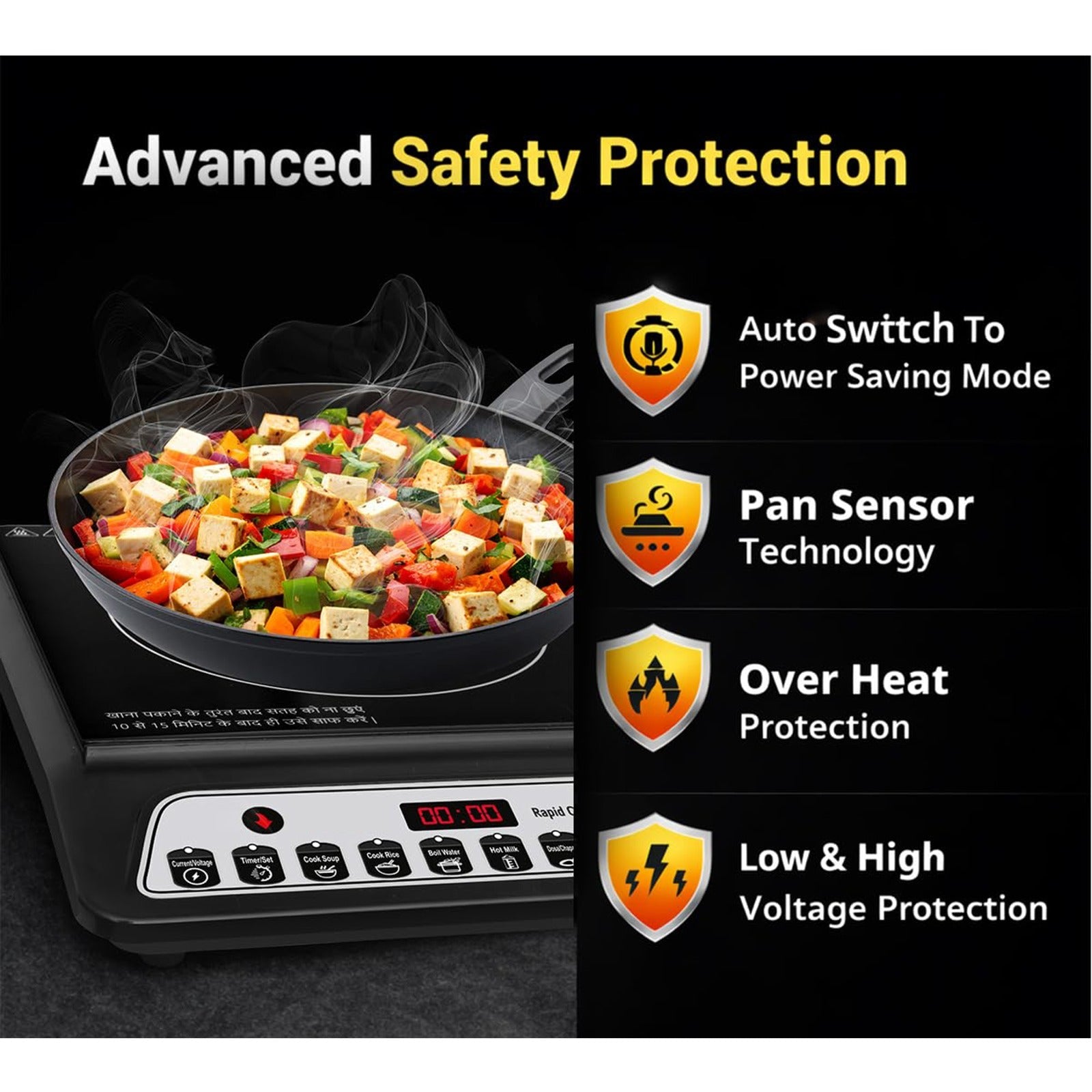 Vansh Homes Neo Induction Hot Plate 2000 W