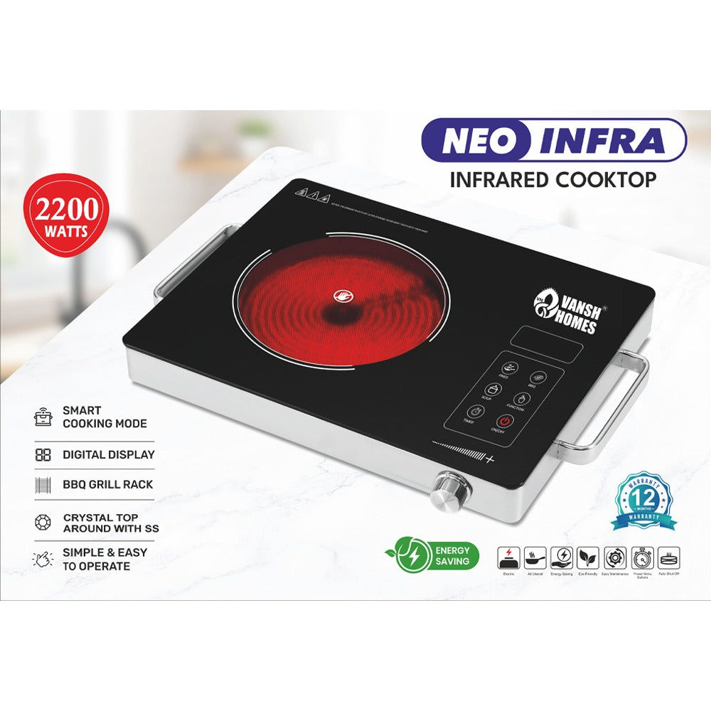 Vansh Homes Neo Infrared Hot Plate 2200 W