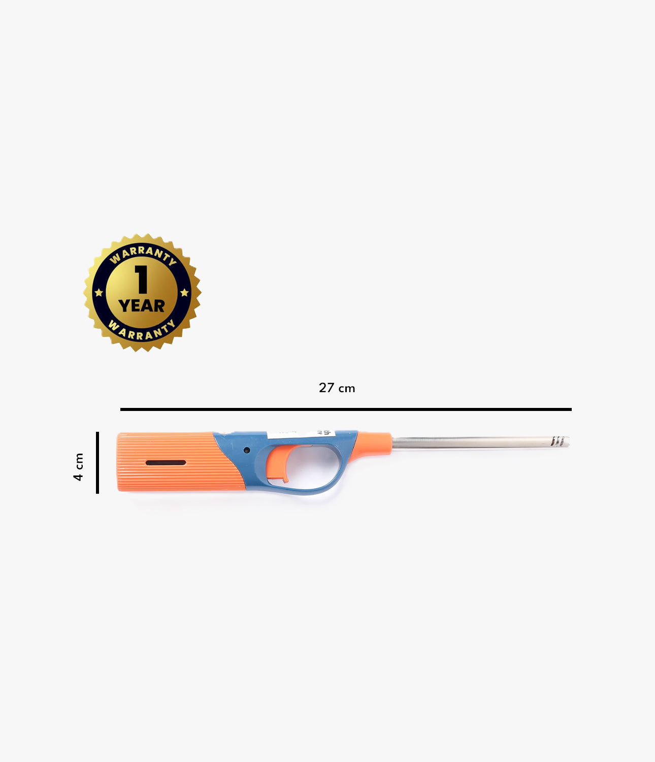 Agni Multipurpose Flame Gas Lighter Orange