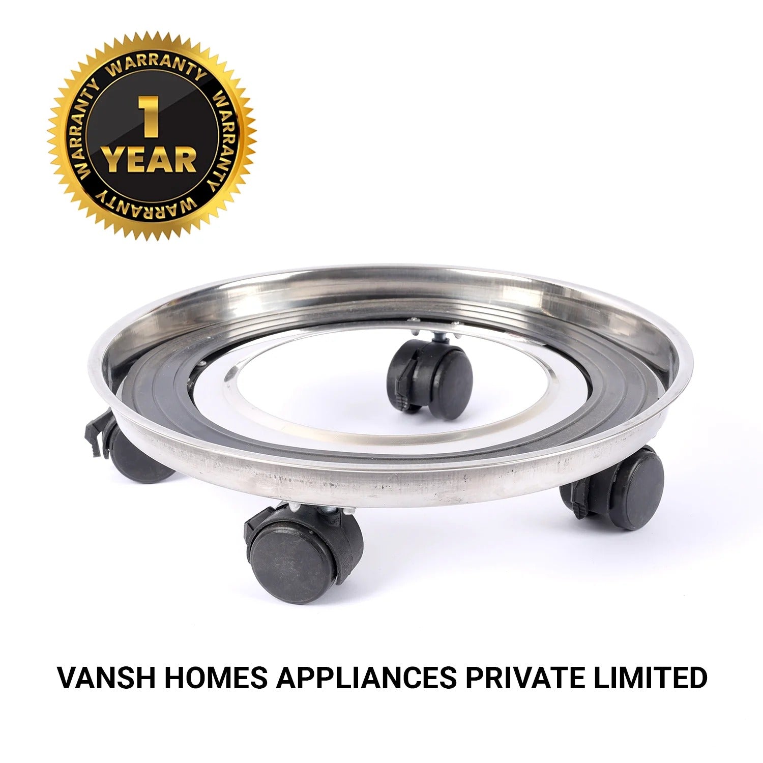 Vansh Homes Sooryantram Steel Trolley Cylinder Trolley