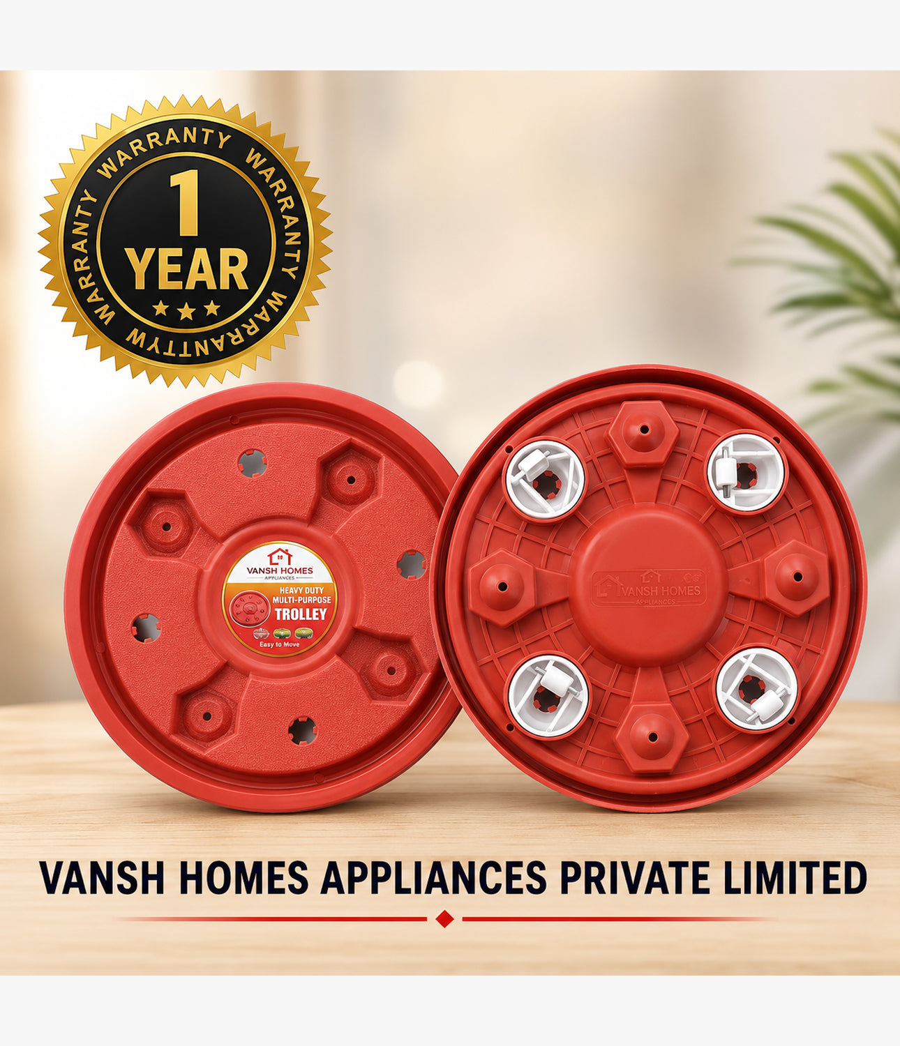 Vansh Homes Cylinder Trolley