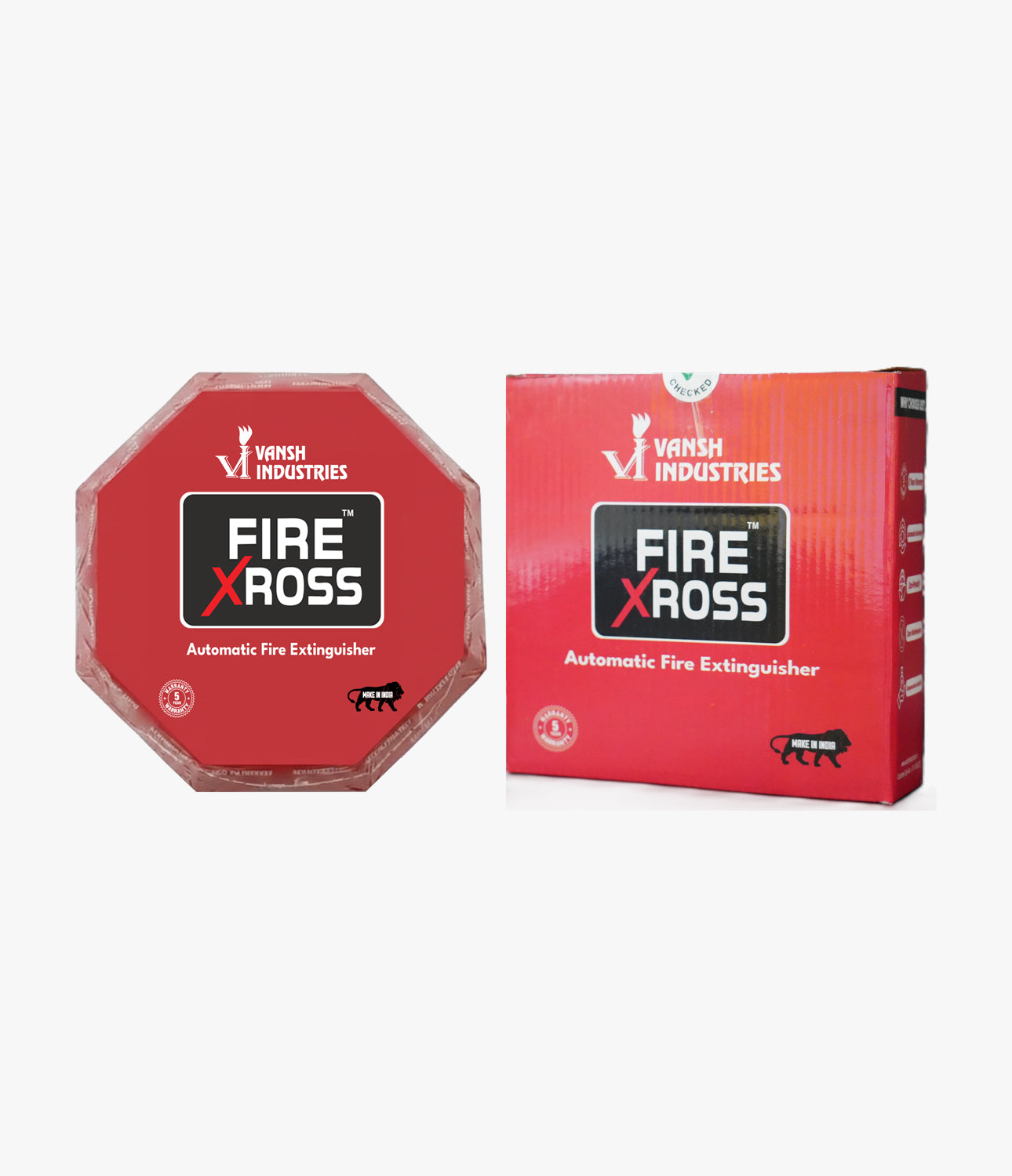 Fire Xross Automatic Fire Extinguisher For Automotive 0.6 Kg
