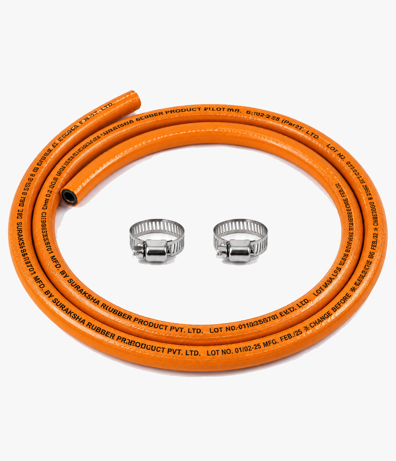 Agni Wire Reinforced LPG | PNG Hose Pipe 1.5 Mtr.