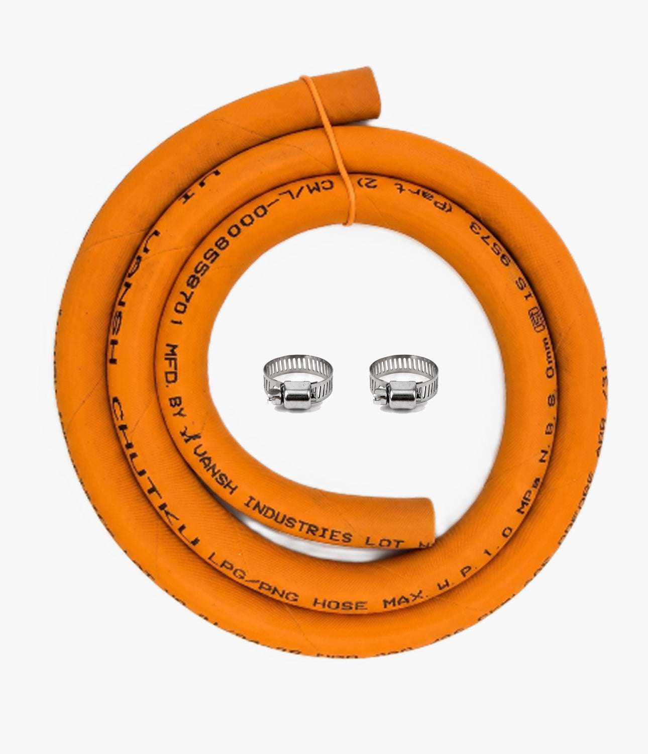 Agni Wire Reinforced LPG | PNG Hose Pipe 1 Mtr.
